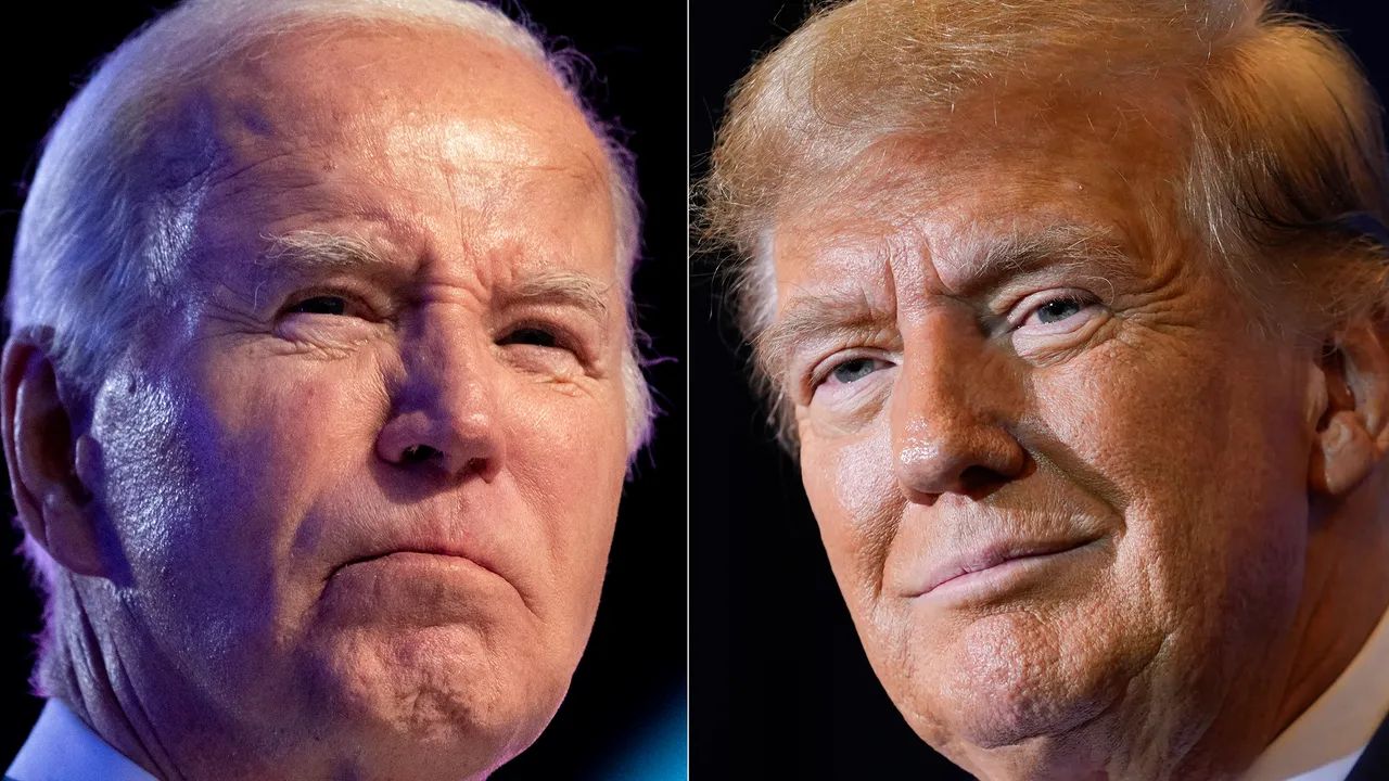 Joe Biden and Donald Trump