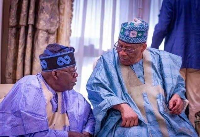 TINUBU HOLDS DISCUSSIONS WITH BABANGIDA