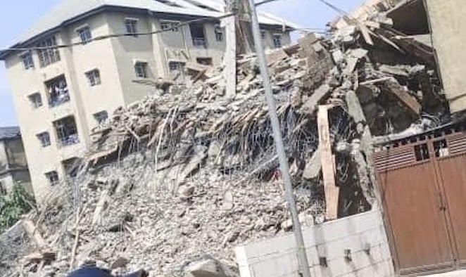 FIVE-STORY COLLAPSES IN ONITSHA