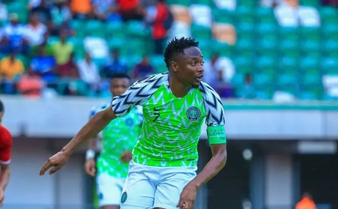Ahmed Musa Returns as Super Eagles Announce Squad for World Cup Qualifiers