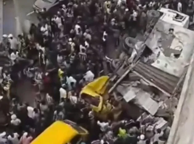 GRAVE ACCIDENT AT PEN CINEMA BRIDGE: LASTMA’S PROMPT INTERVENTION SAVES TRUCK DRIVER’S LIFE