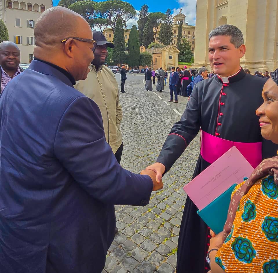 Senate President Akpabio leads Nigeria’s delegation to Pope Francis’ funeral