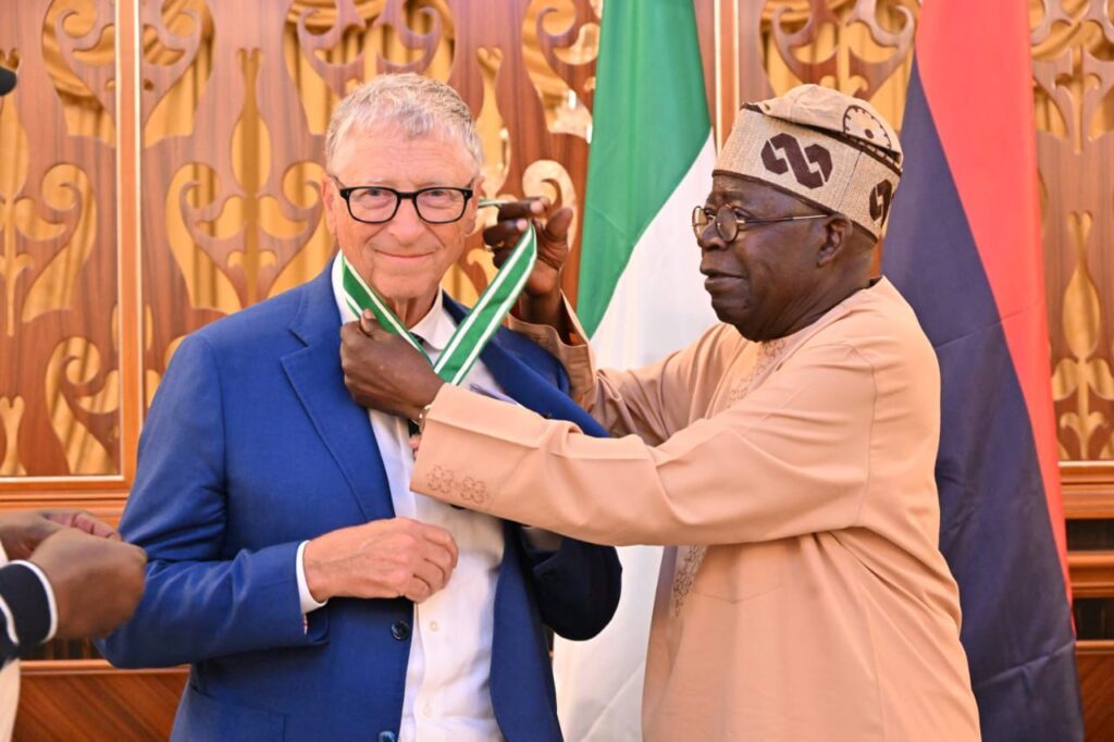 Bill Gates conferred the National Honour award