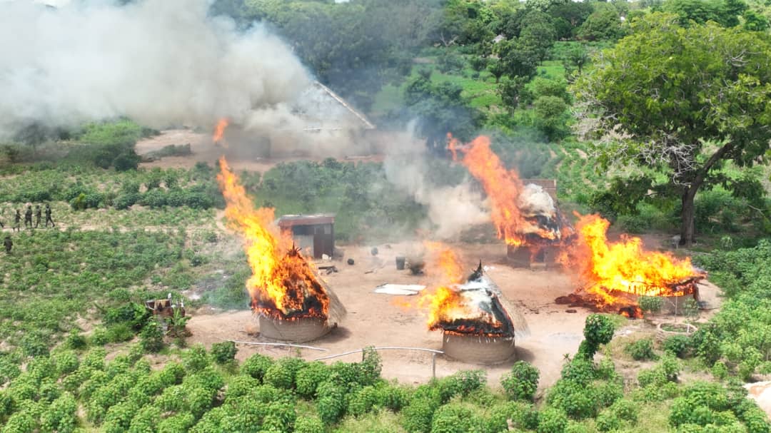 Nigerian Army Destroys Bandit Camps