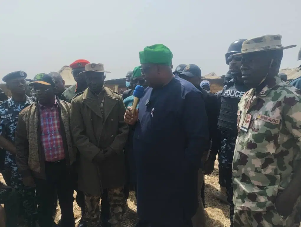 Governor Mutfwang Visits Riyom