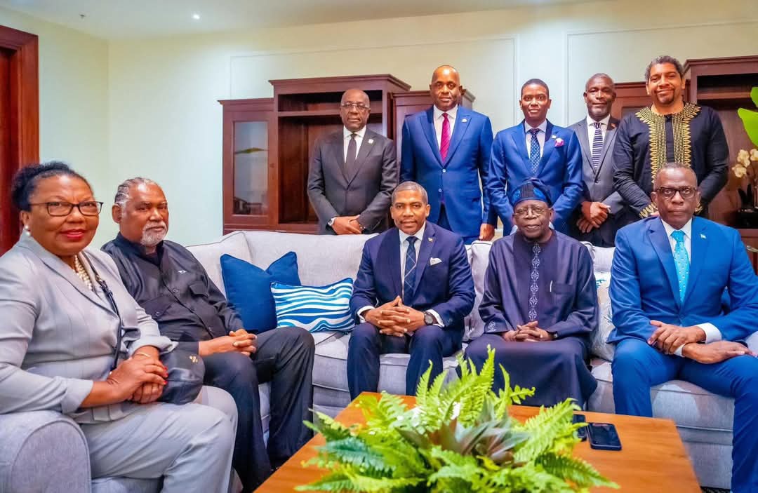 Tinubu Proposes Visa Waivers for OECS Officials as Nigeria Establishes Diplomatic Ties with Saint Lucia
