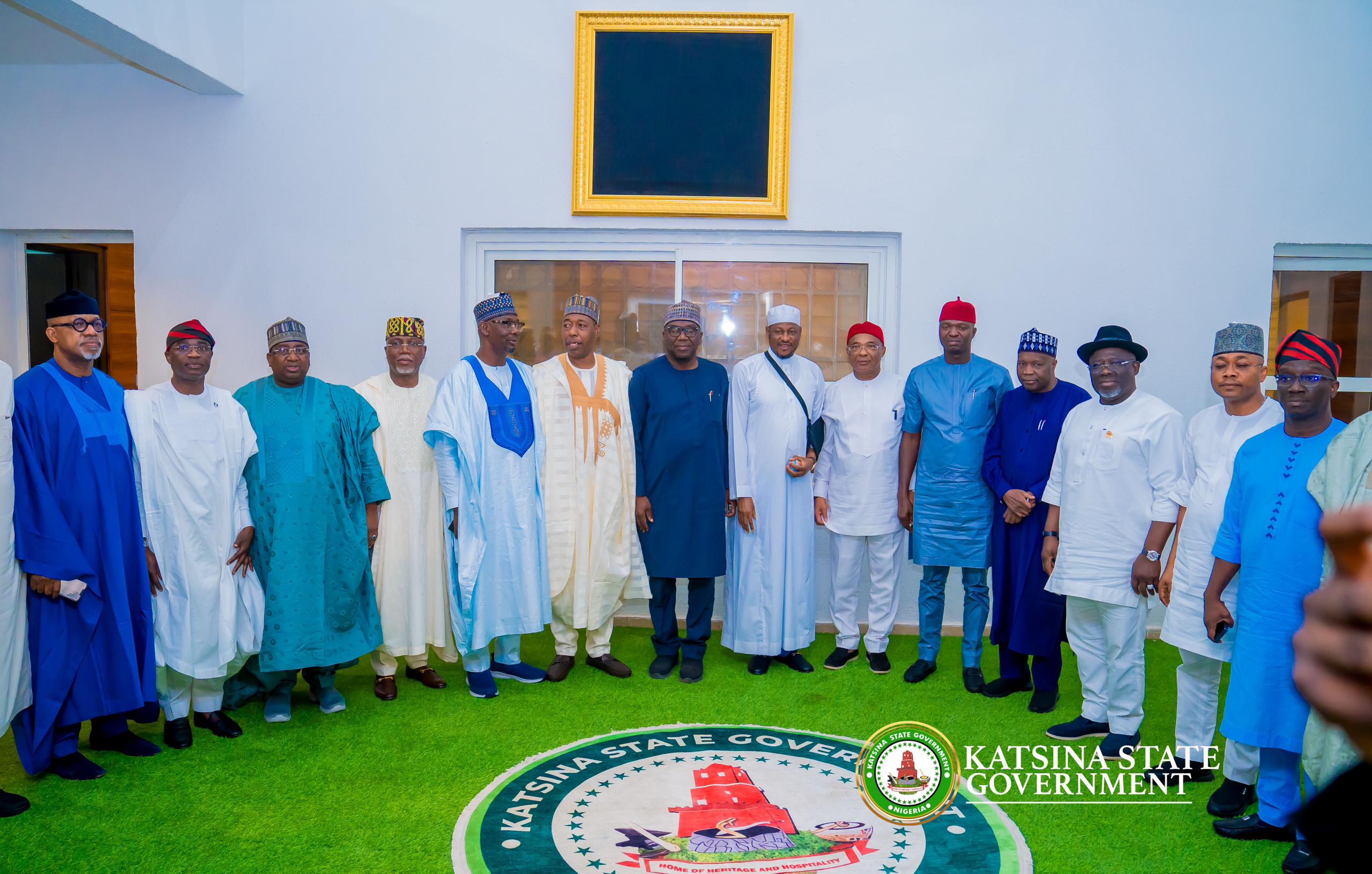 APC Governors Pay Solidarity Visit to Governor Radda After Road Accident