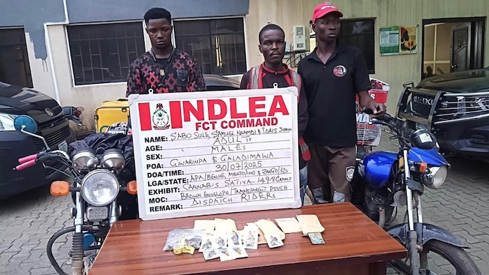 NDLEA Busts Cocaine, Tramadol Hidden in Vehicle Mirrors at Lagos Airport; Businesswoman, Dispatch Riders Arrested for Drug Distribution