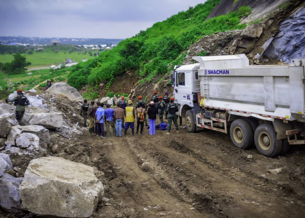 Illegal Quarry in Abuja Shut Down by Mining Marshals, 13 Suspects to Face Court