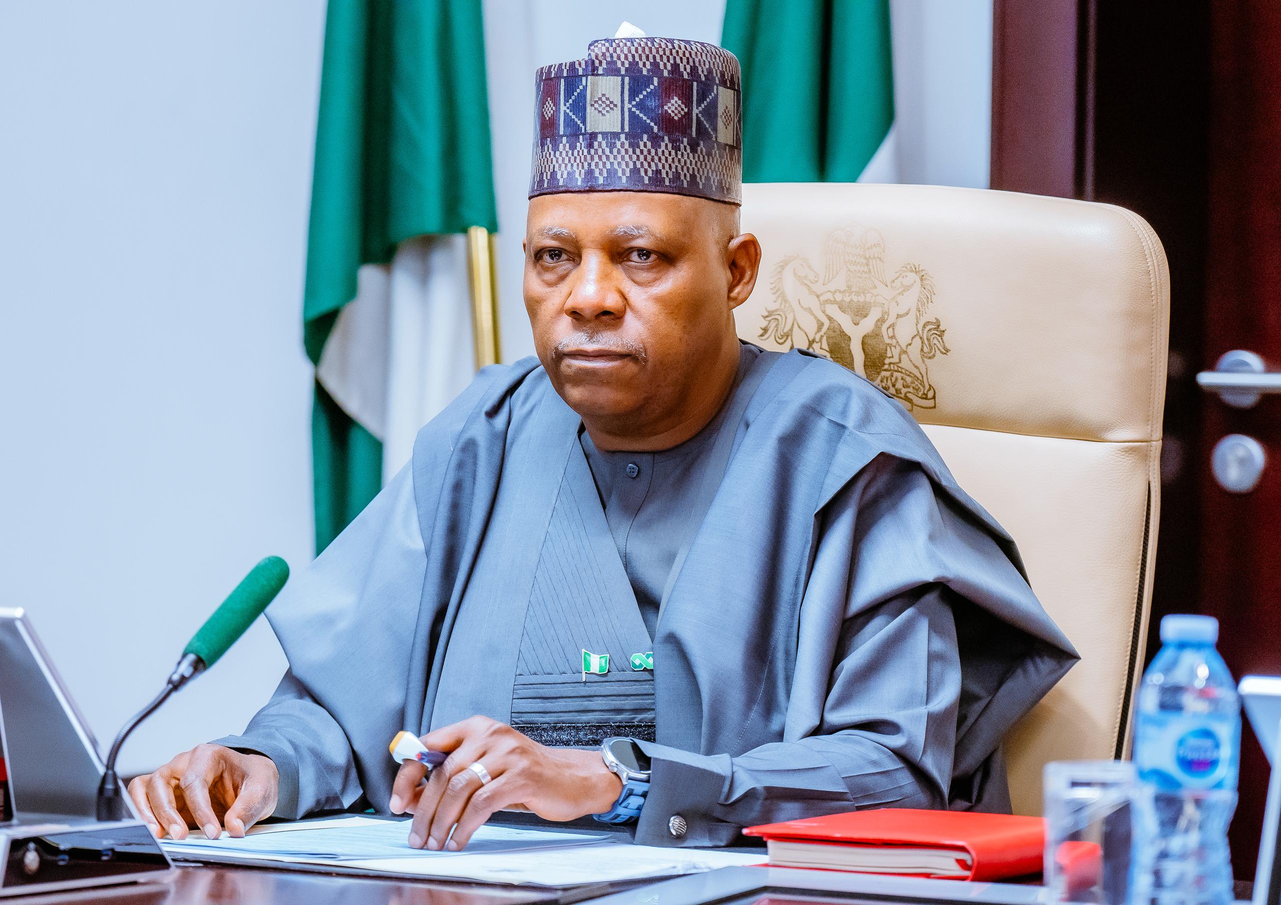 VP Shettima Chairs 152nd NEC Meeting, Gov. Fubara Absent