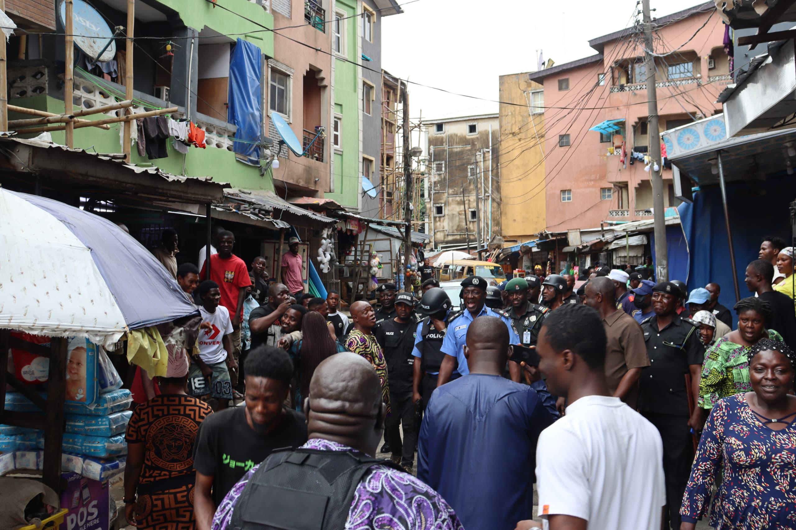 Lagos Police Foil Riot, Arrest 18 at Tejuosho Market