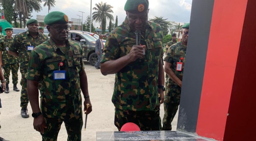 Nigerian Army Inaugurates New Transit Accommodation to Boost Soldiers’ Welfare in Port Harcourt
