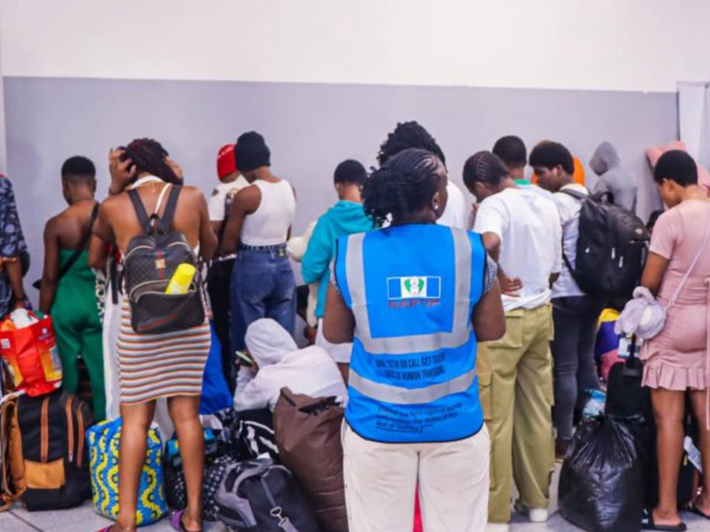 NAPTIP Arrests Five Suspected Traffickers, Rescues 24 Victims at Abuja Airport
