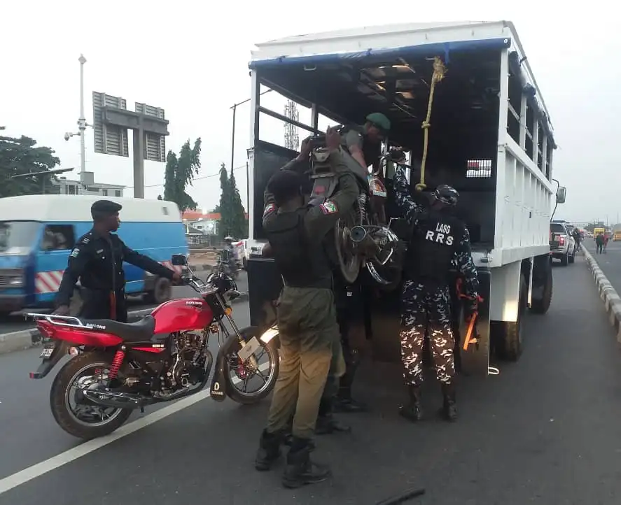 Lagos Police Arrest Two Armed Robbery Suspects, Recover Motorcycle
