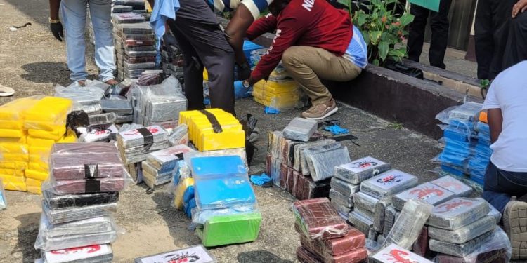 NDLEA, US-DEA, and UK-NCA Join Forces Over ₦338 Billion Cocaine Seizure at Lagos Port