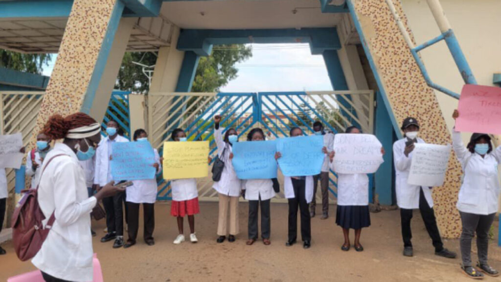 UNIJOS Dental Students Protest 10 Years of Academic Delay Amid NUGA Games