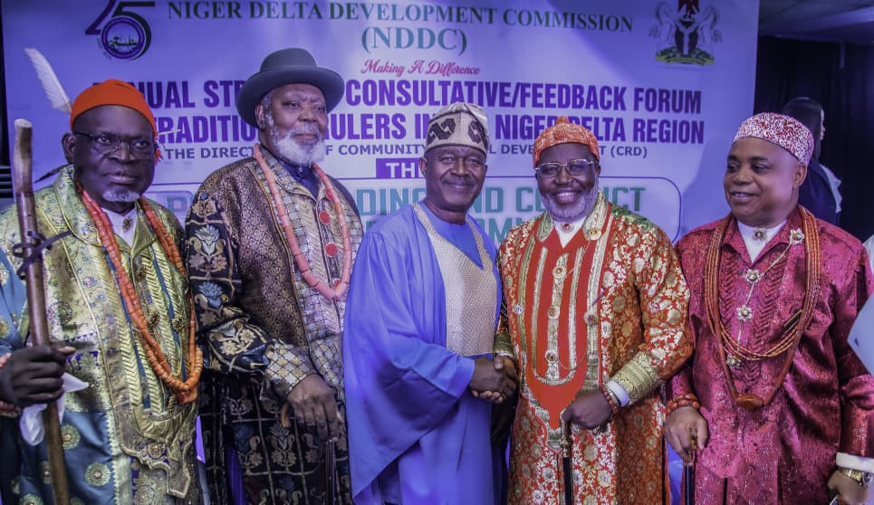 NDDC Engages Traditional Rulers, Calls for Sustained Peace in the Niger Delta