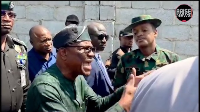 FCT Minister Wike Clashes with Military Officers Over Alleged Land Grabbing in Abuja