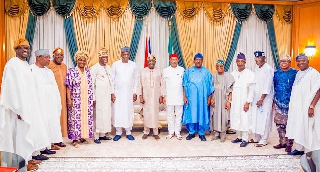 Tinubu Meets Osun APC Aspirants