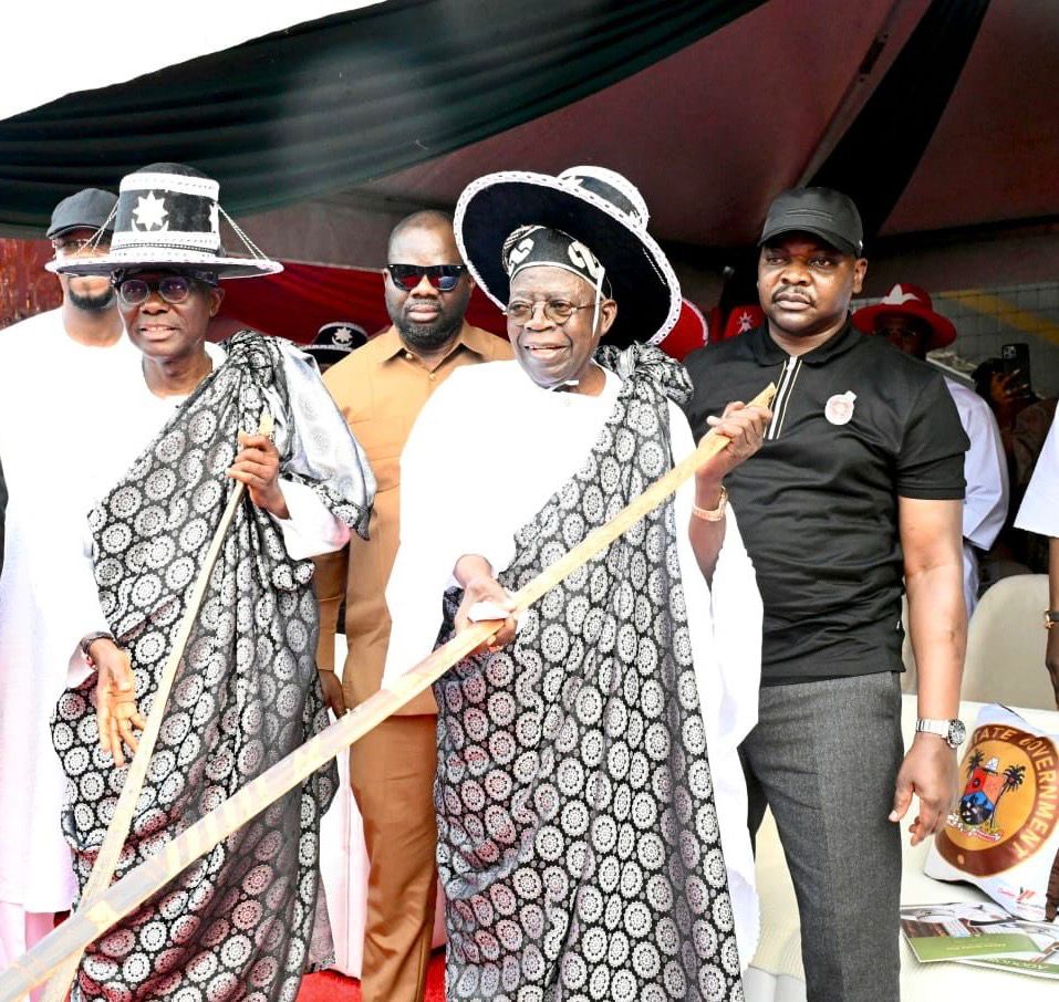Tinubu Joins Historic 2025 Eyo Festival in Lagos, Celebrates Culture and Tourism