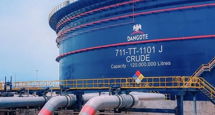 Dangote Refinery Petrol Output