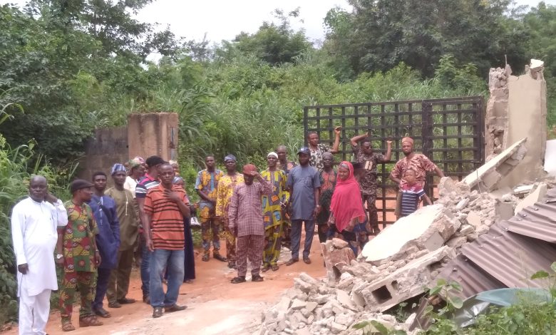 Demolition of Homes in Obafemi Owode
