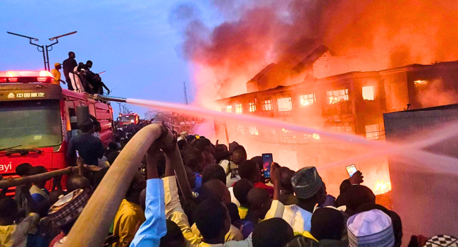 Kano Singer Market Fire: Seven Traders Missing as Losses Exceed ₦5 Billion