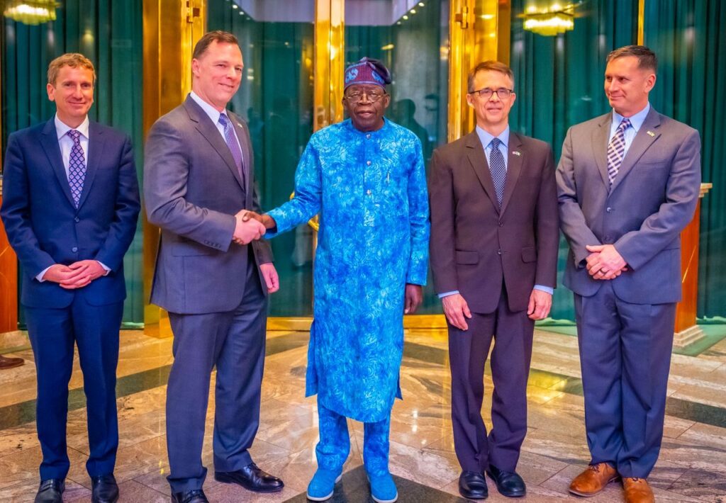 Tinubu Receives AFRICOM Delegation in Abuja, Reaffirms Nigeria–U.S. Security Cooperation