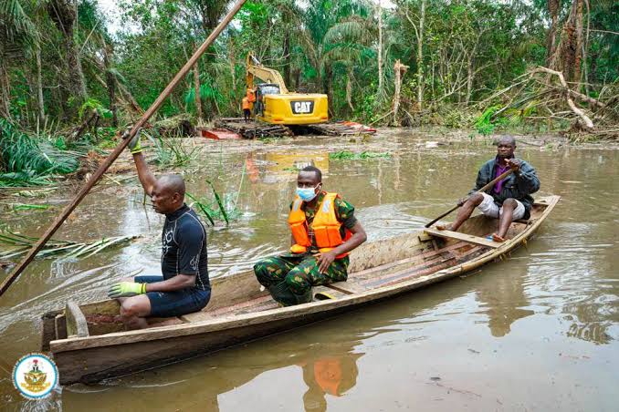 CAS Leads Recovery Efforts At Igbokoda Crash Site