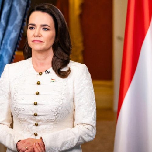 RESIGNATION OF HUNGARIAN PRESIDENT AMIDST CONTENTION
