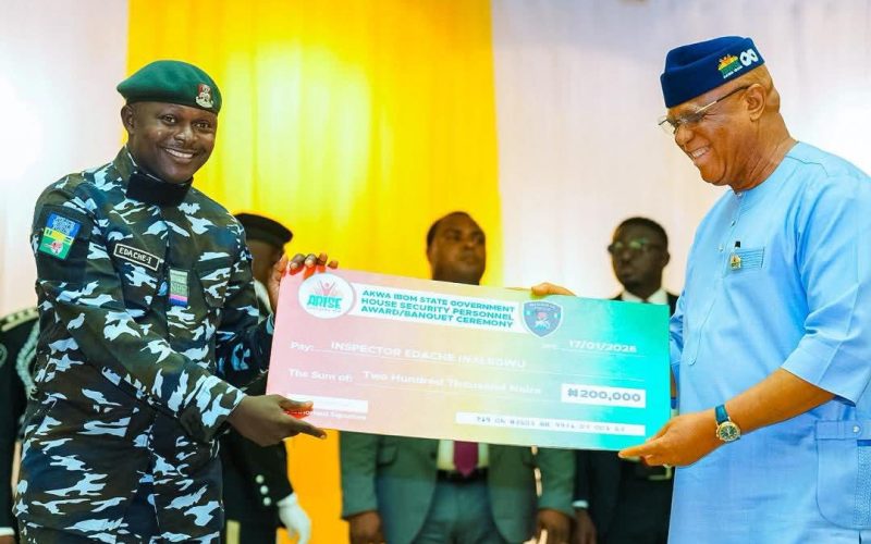 Governor Umo Eno Praises Security Team