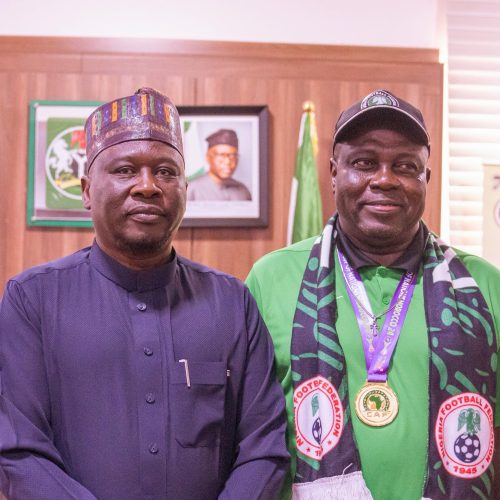 Gov Fintiri rewards Super Falcons Coach