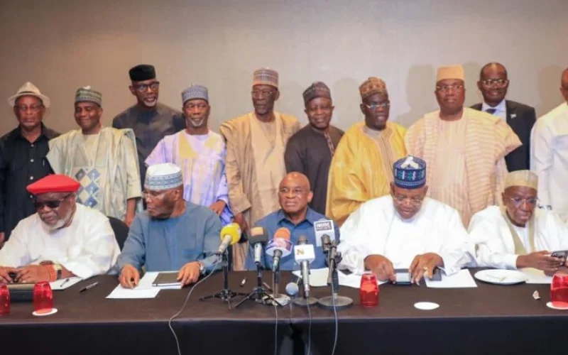David Mark Leads Opposition Coalition, Adopts African Democratic Congress (ADC) as 2027 Election Platform