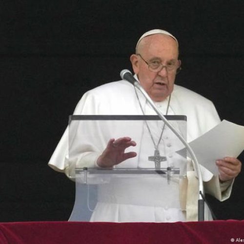 UKRAINE DENOUNCES POPE'S 'WHITE FLAG' REMARK
