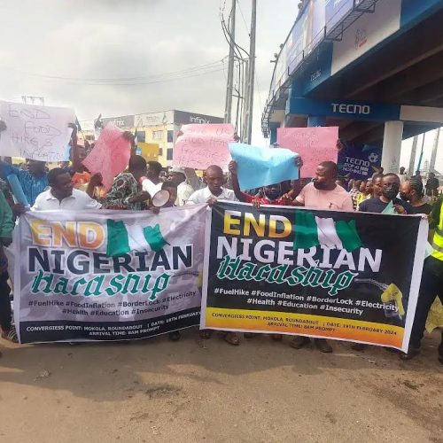 YOUTHS PROTEST