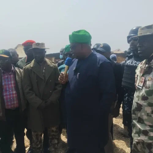 Plateau Killings: Governor Mutfwang Visits Riyom, Decries Invisibility of Armed Attackers