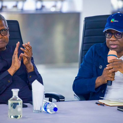 NNPC Visit Dangote Refinery