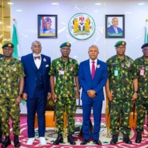 WOMEN AFFAIRS MINISTER VISITS ARMY CHIEF OVER ALLEGED SBUSE OF FEMALE OFFICER