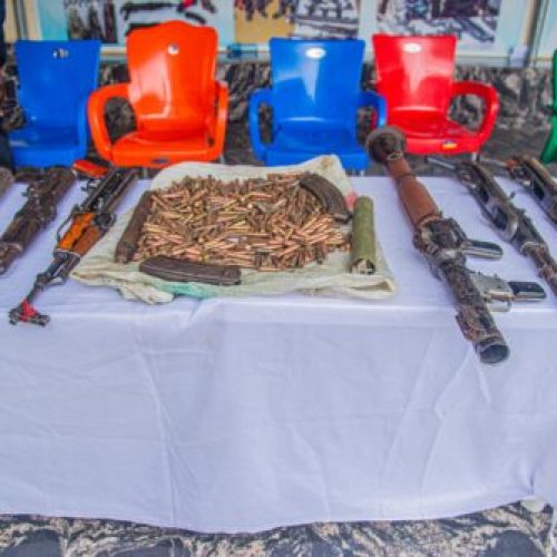 Benue Killings: Police Arrest Arms Dealers, Recover Rocket Launcher, AK-47 Rifles, Ammunition
