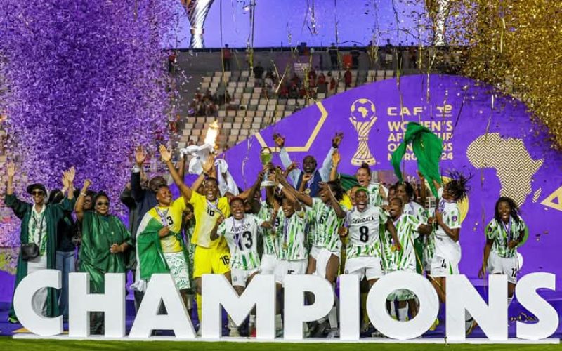 Tinubu Hails Super Falcons’ Historic 10th WAFCON Title Win