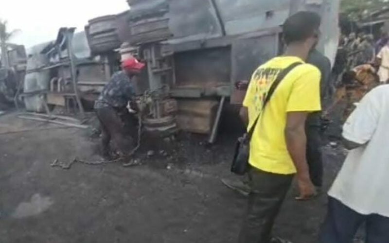 Diesel Tanker Explosion