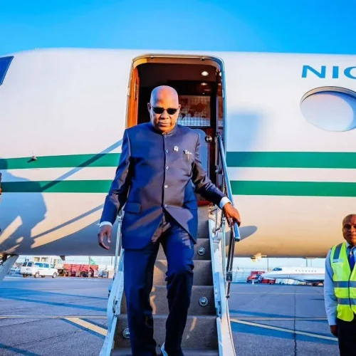 Vice President Shettima arrives in New York for UNGA 80