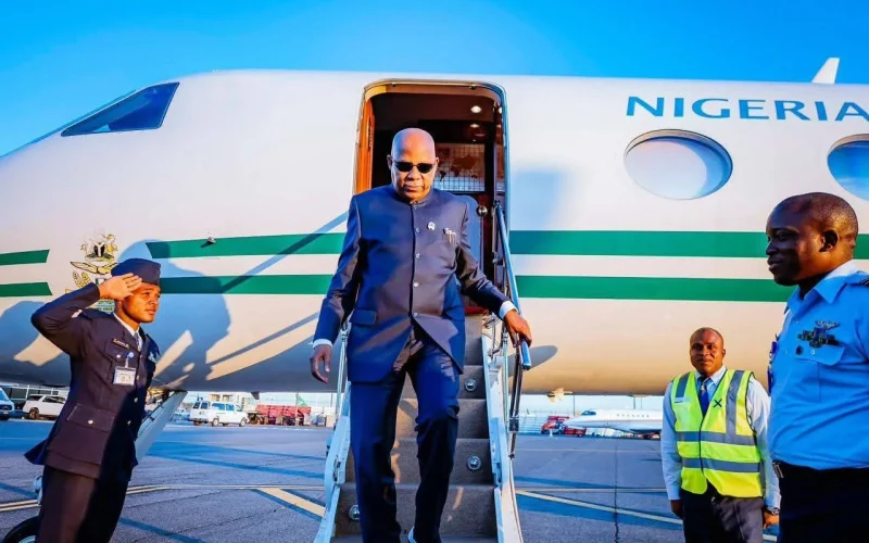 Vice President Shettima arrives in New York for UNGA 80