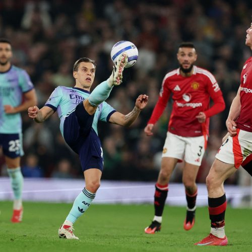 Man United And Arsenal Play To Thrilling Draw At Old Trafford