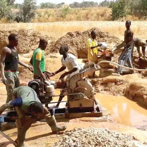 Illegal Miners in Niger State