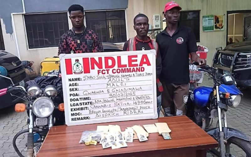 NDLEA Busts Cocaine, Tramadol Hidden in Vehicle Mirrors at Lagos Airport; Businesswoman, Dispatch Riders Arrested for Drug Distribution
