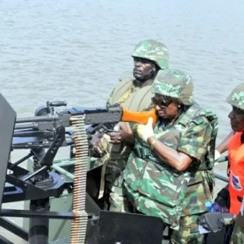 Navy Seizes Illegal Oil Bunkering Site in Port Harcourt