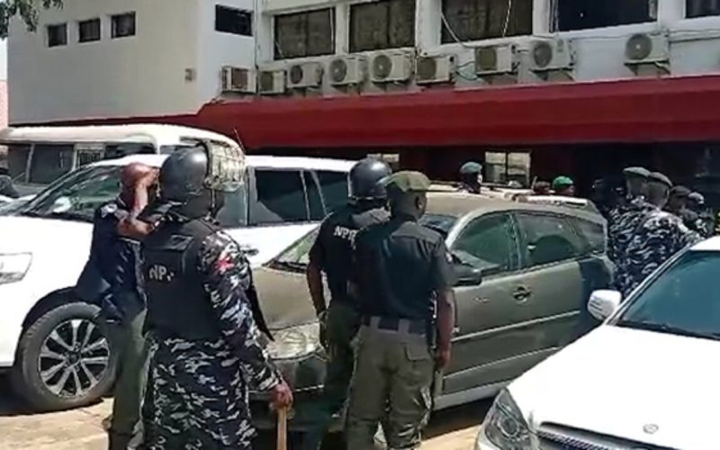 Heavy Security Presence as Abdulrahman Mohammed Takes Over as Acting PDP National Chairman