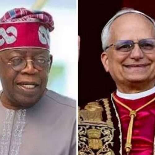 POPE LEO XIV INVITES PRESIDENT TINUBU TO HIS INAUGURATION ON SUNDAY
