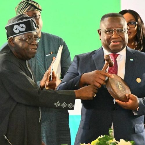 President Tinubu Meets Sierra Leone’s President Julius Maada Bio in Abuja